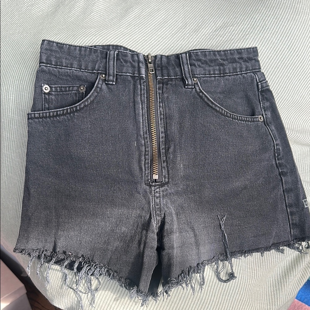 Ksubi Black Denim Women's Shorts